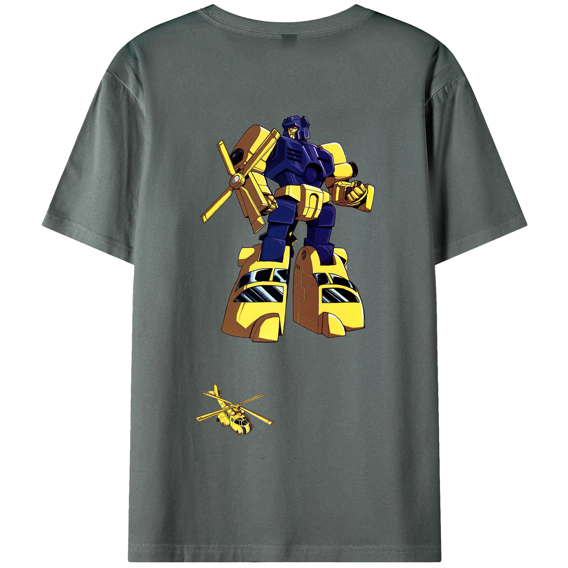 （画像用）  綿100％ メンズ半袖Tシャツ（バックプリント） 通気性